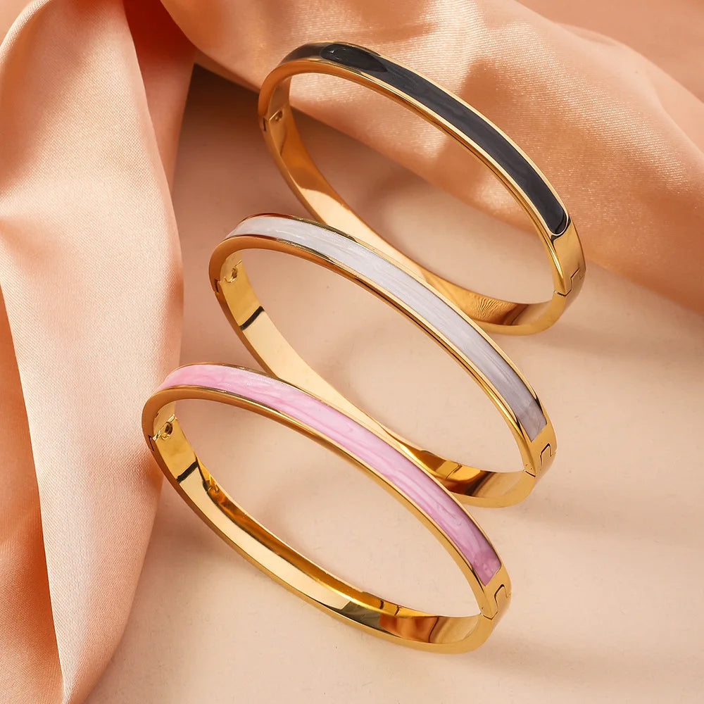Bracelet Jonc Nacré