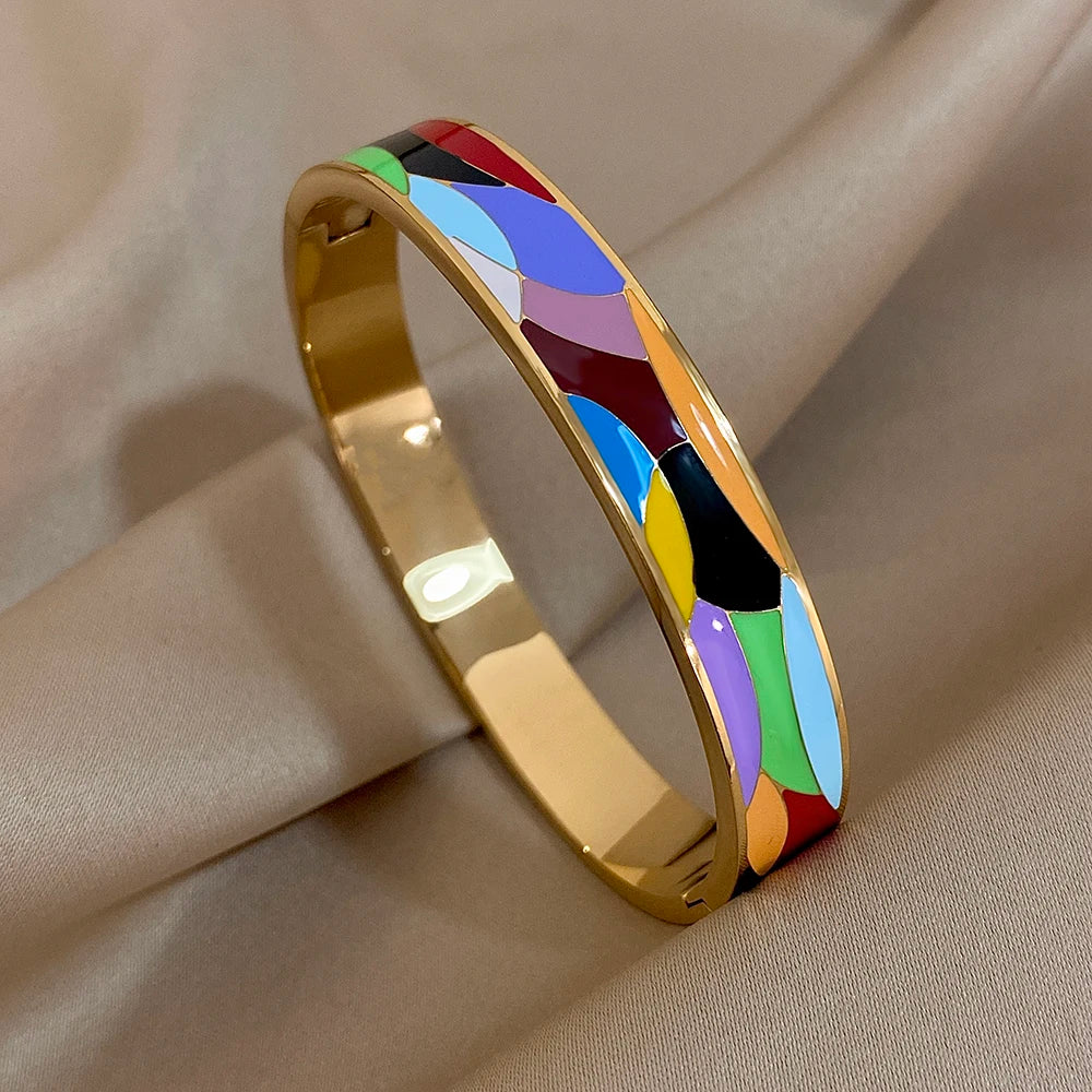Bracelet Jonc Multicolore