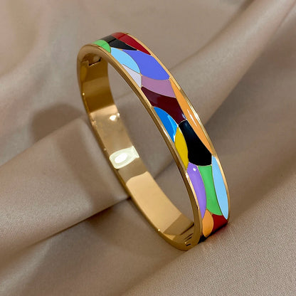Bracelet Jonc Multicolore