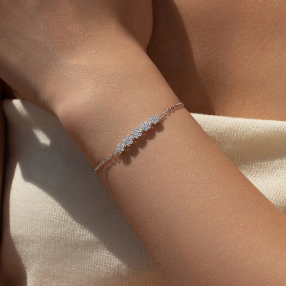 Bracelet Chaîne de Fleurs