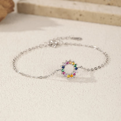 Bracelet Argent Soleil