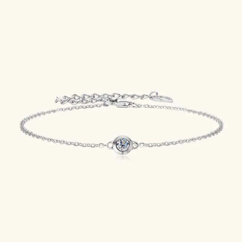 Bracelet Moissanite Aurore