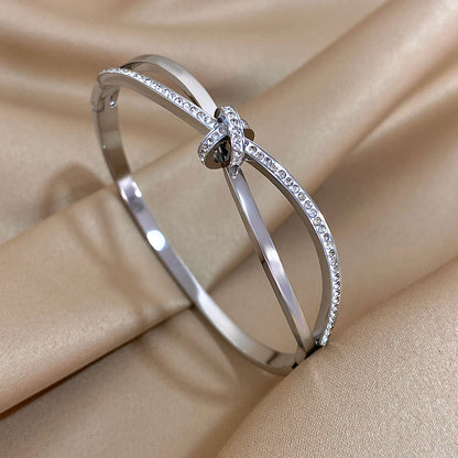 Bracelet Jonc Croisé