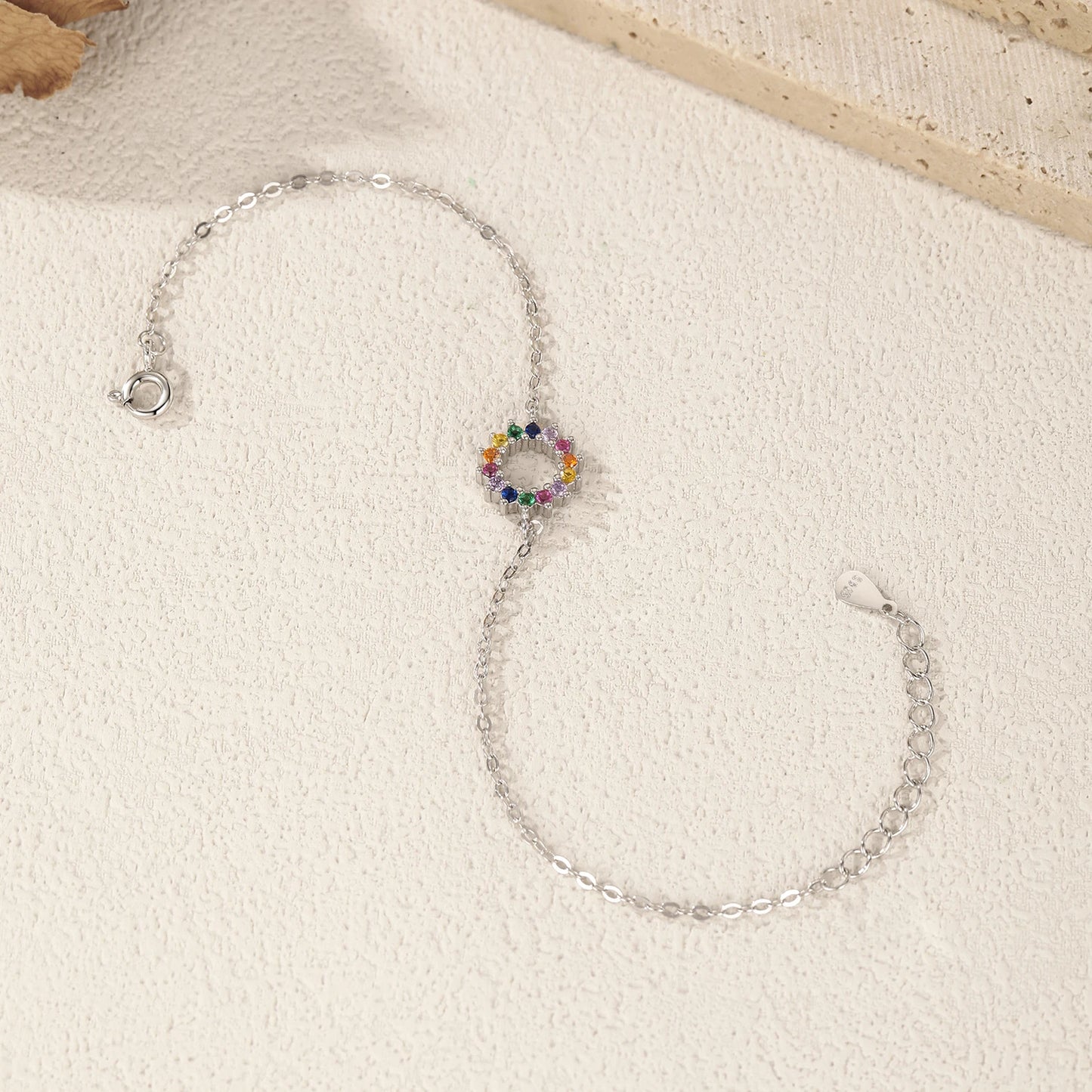 Bracelet Argent Soleil