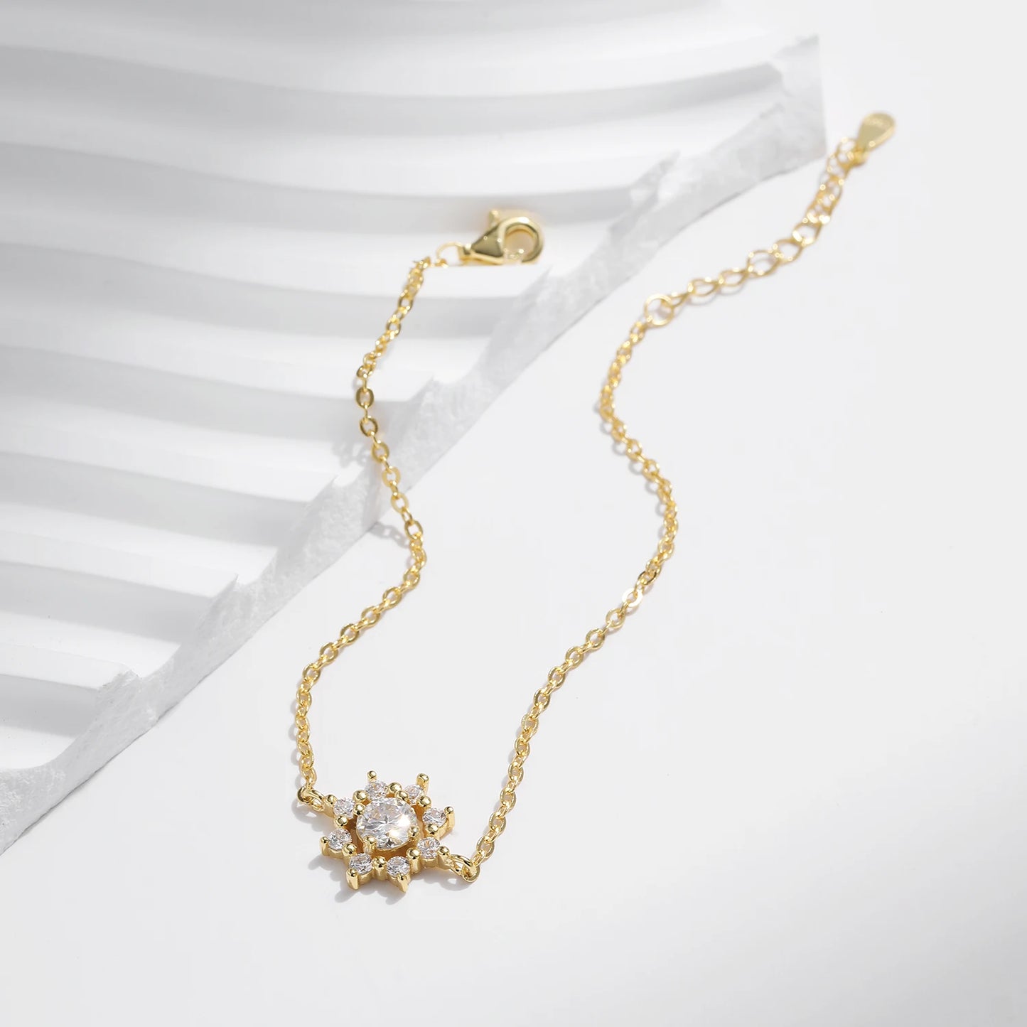 Bracelet Chaîne Flocon de Neige