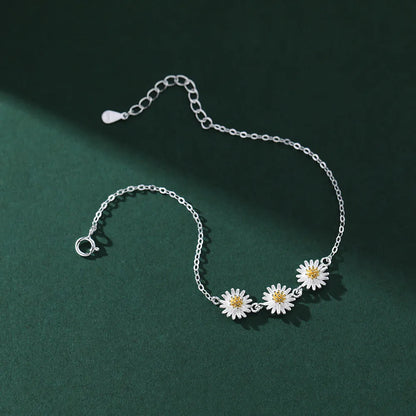 Bracelet Fleurs Marguerites