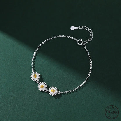 Bracelet Fleurs Marguerites