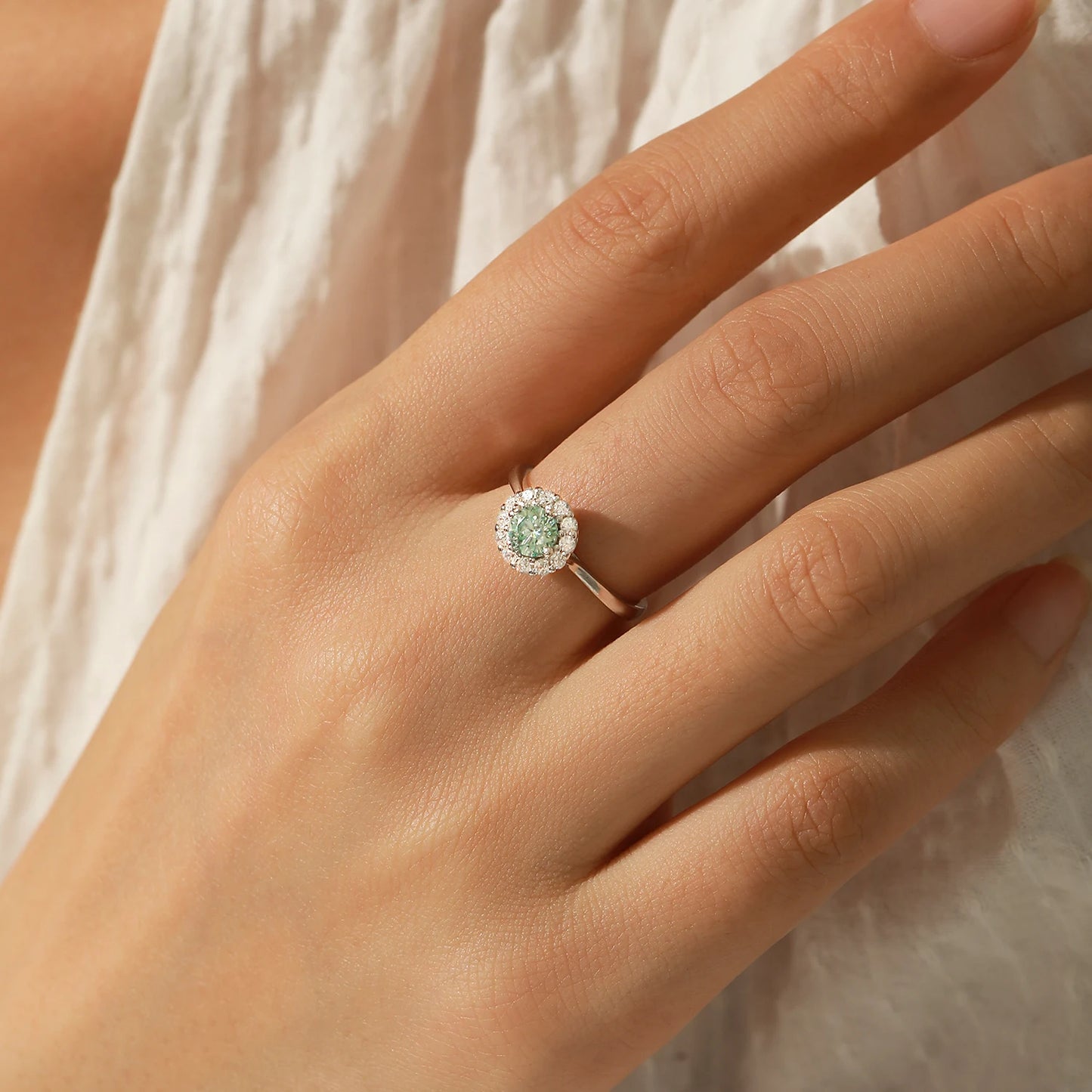 Bague de Fiançailles Turquoise