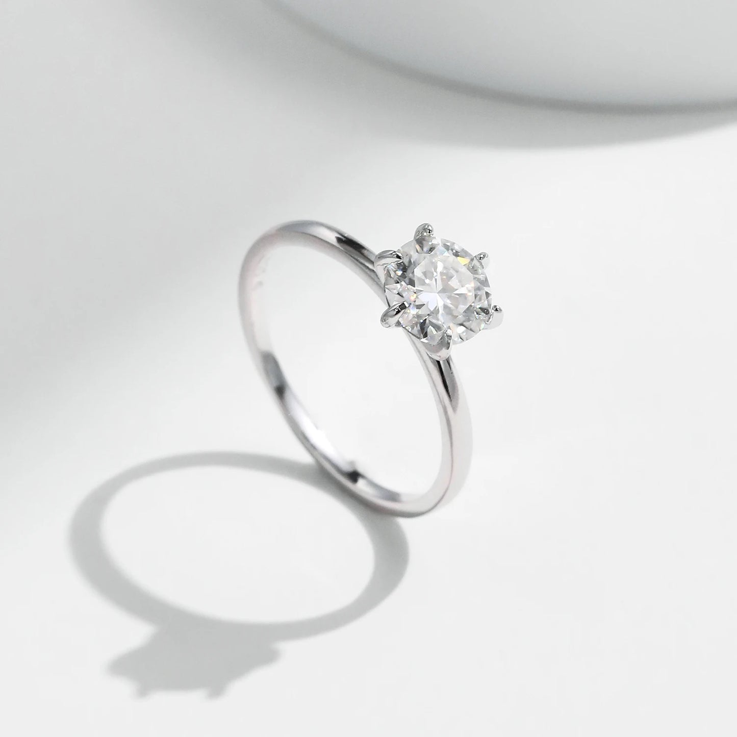 Bague Solitaire Argent