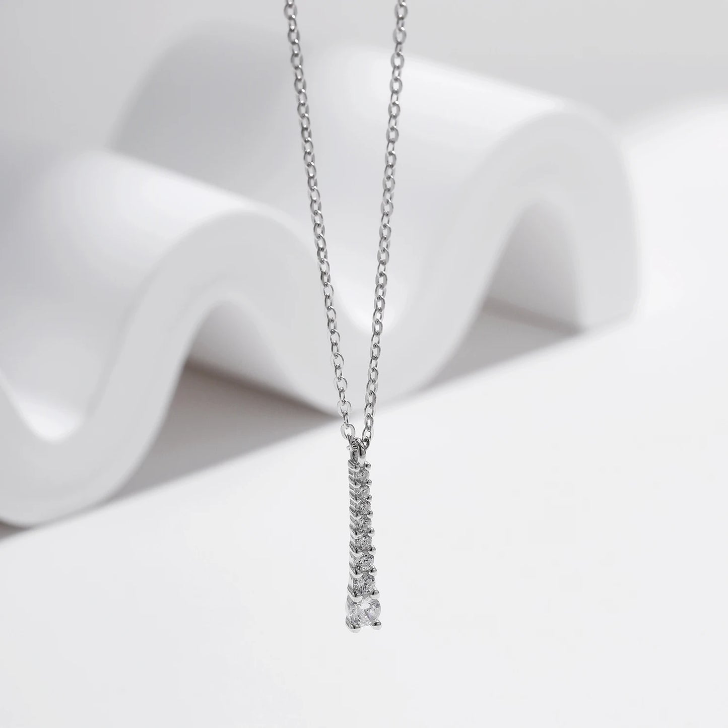 Collier Argent Tour Eiffel