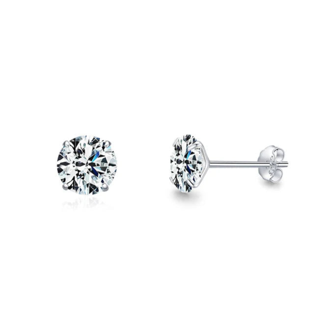 Clous d'oreilles Argent