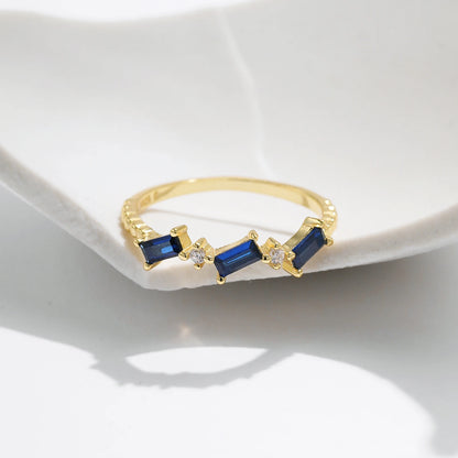 Bague Vintage Bleue