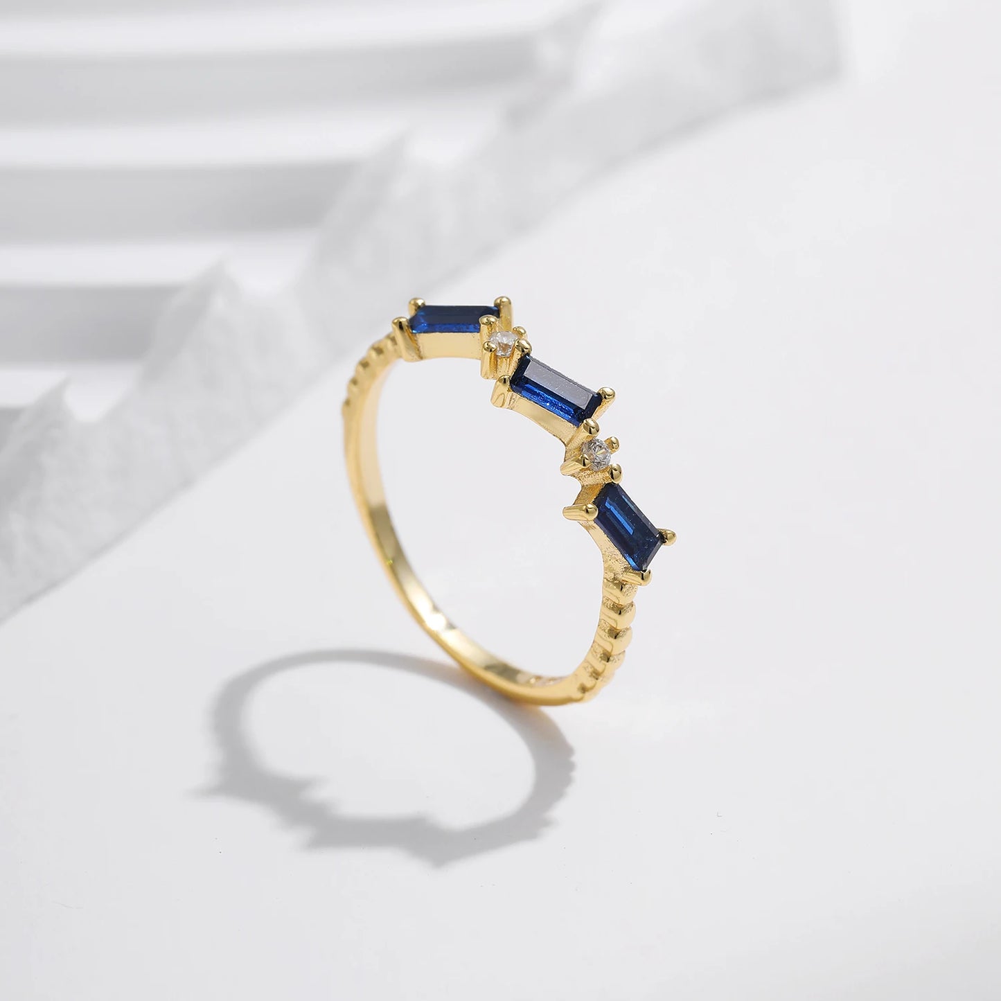Bague Vintage Bleue