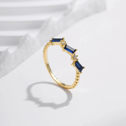 Bague Vintage Bleue
