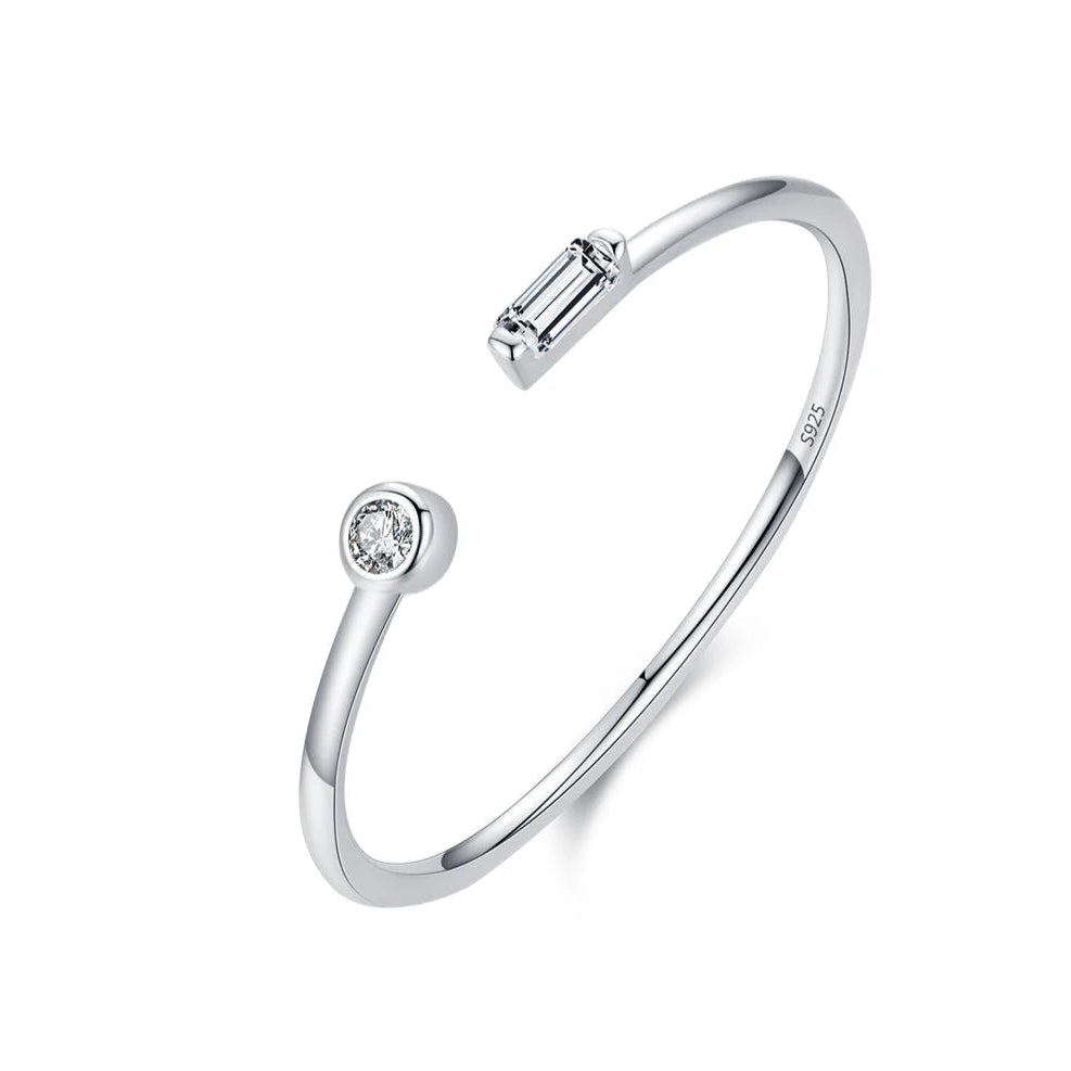 Bague Argent Love Match