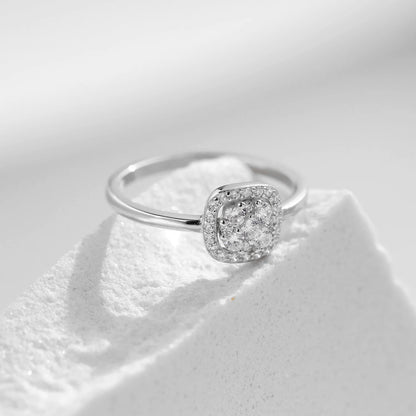 Bague de Fiançailles Coussin