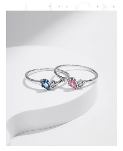 Bague Cœur Bicolore