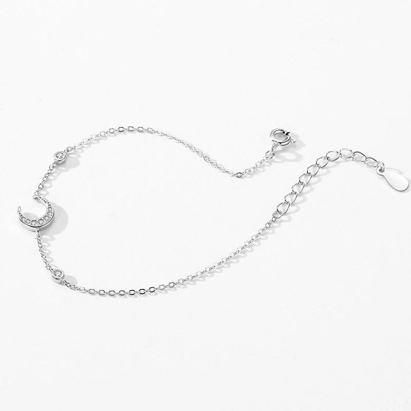 Bracelet Lune Scintillante