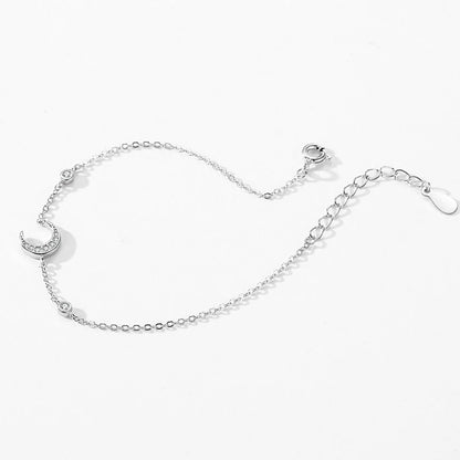 Bracelet Lune Scintillante
