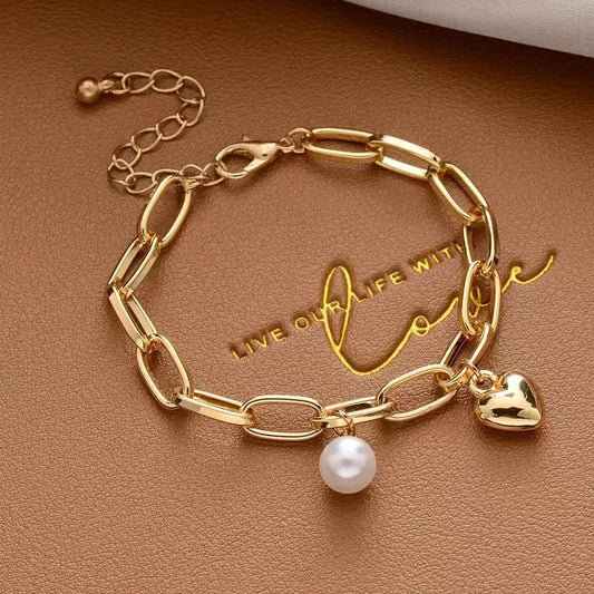 Bracelet Charme Doré