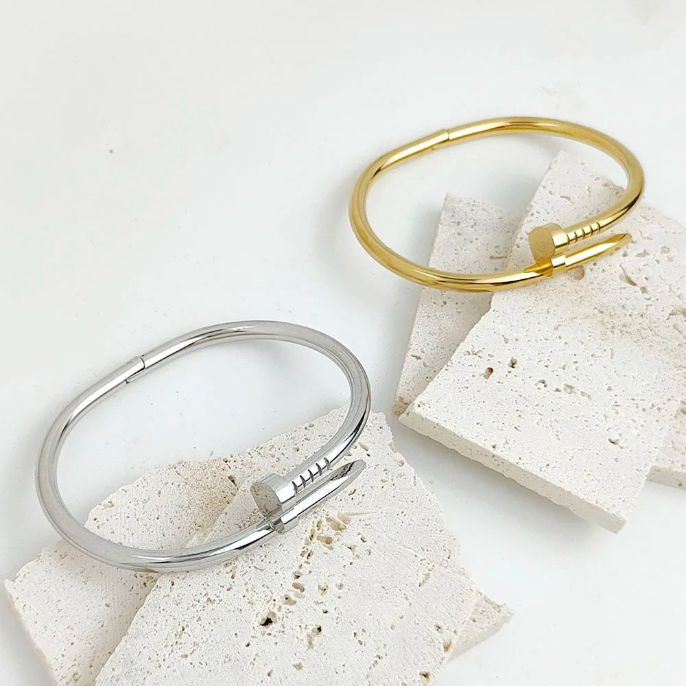 Bracelet Acier Inoxydable Clou