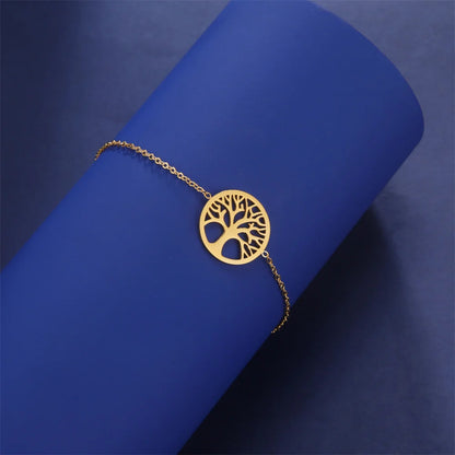 Bracelet Acier Inoxydable Arbre de Vie