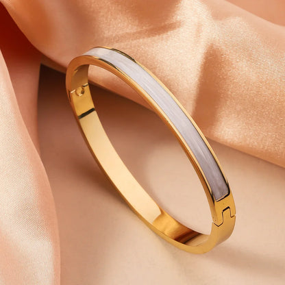 Bracelet Jonc Nacré