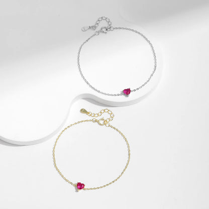 Bracelet Cœur Rose