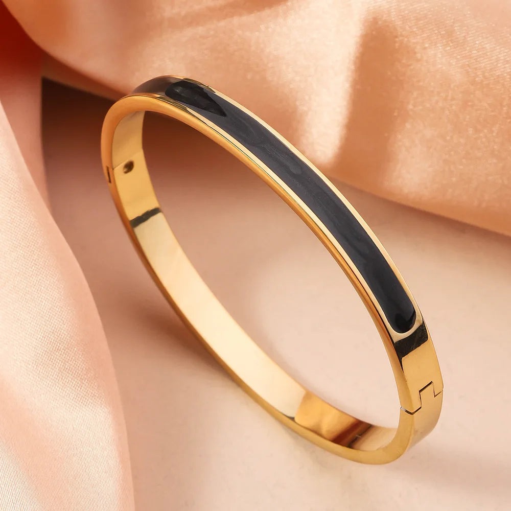 Bracelet Jonc Nacré