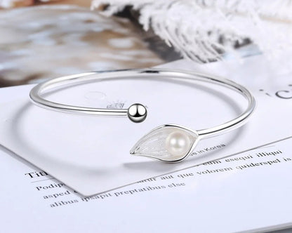 Bracelet Perle Argentée