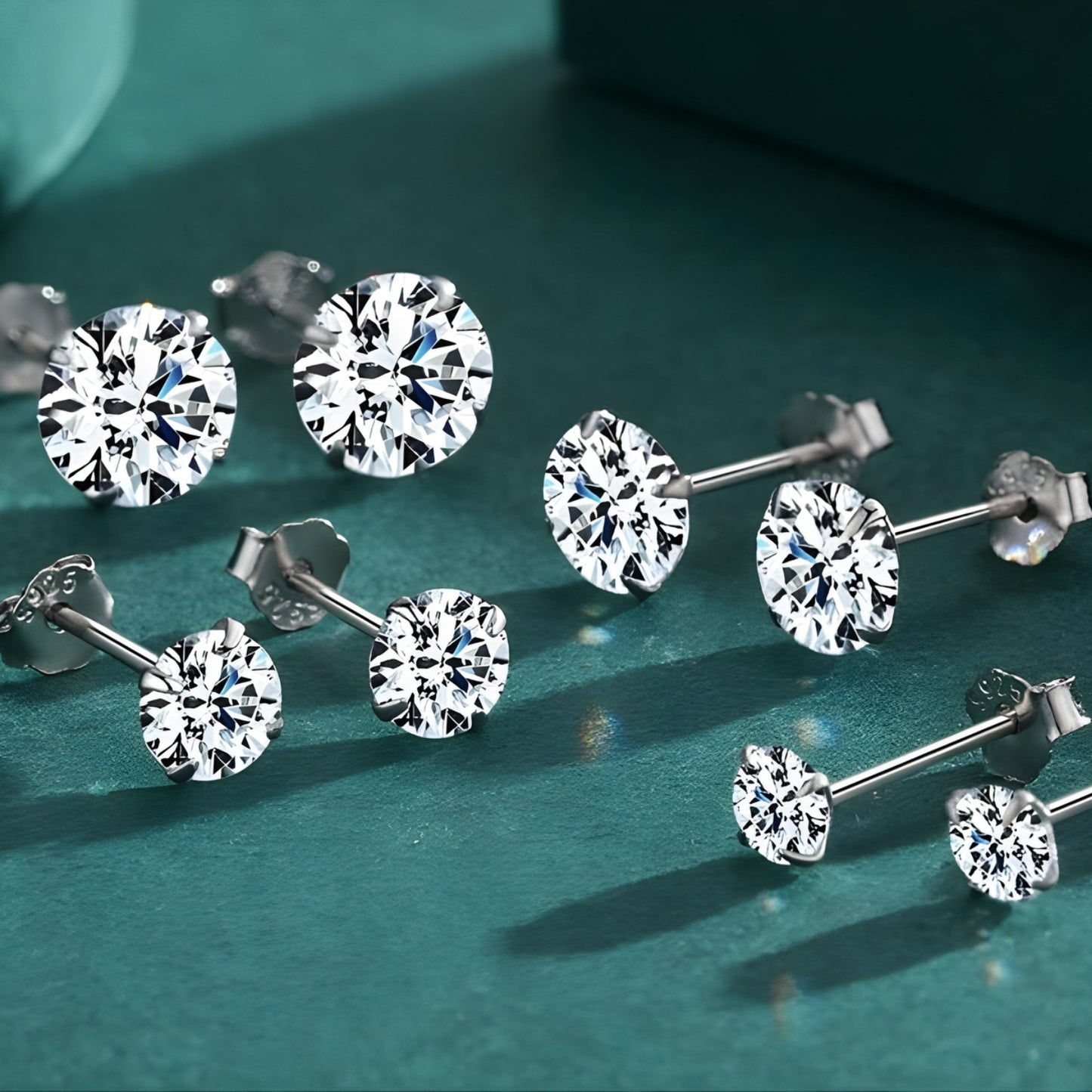Clous d'oreilles Argent