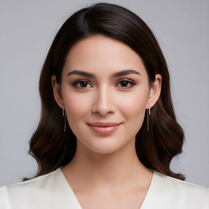 Boucles d’oreilles Chaîne longue
