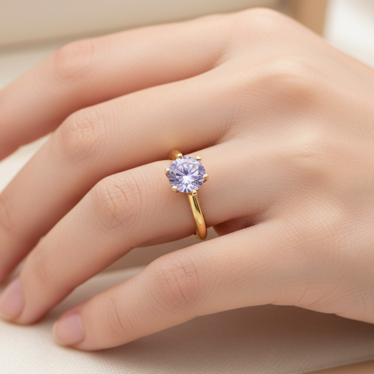 Bague de Fiançailles Solitaire