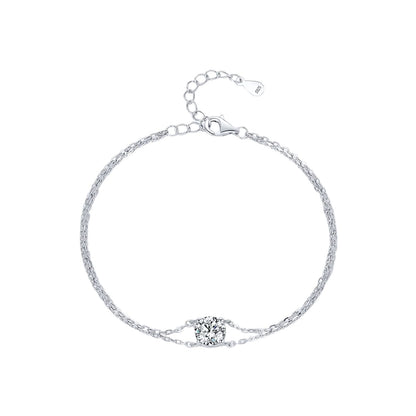bracelet moissanite éclipse nocturne