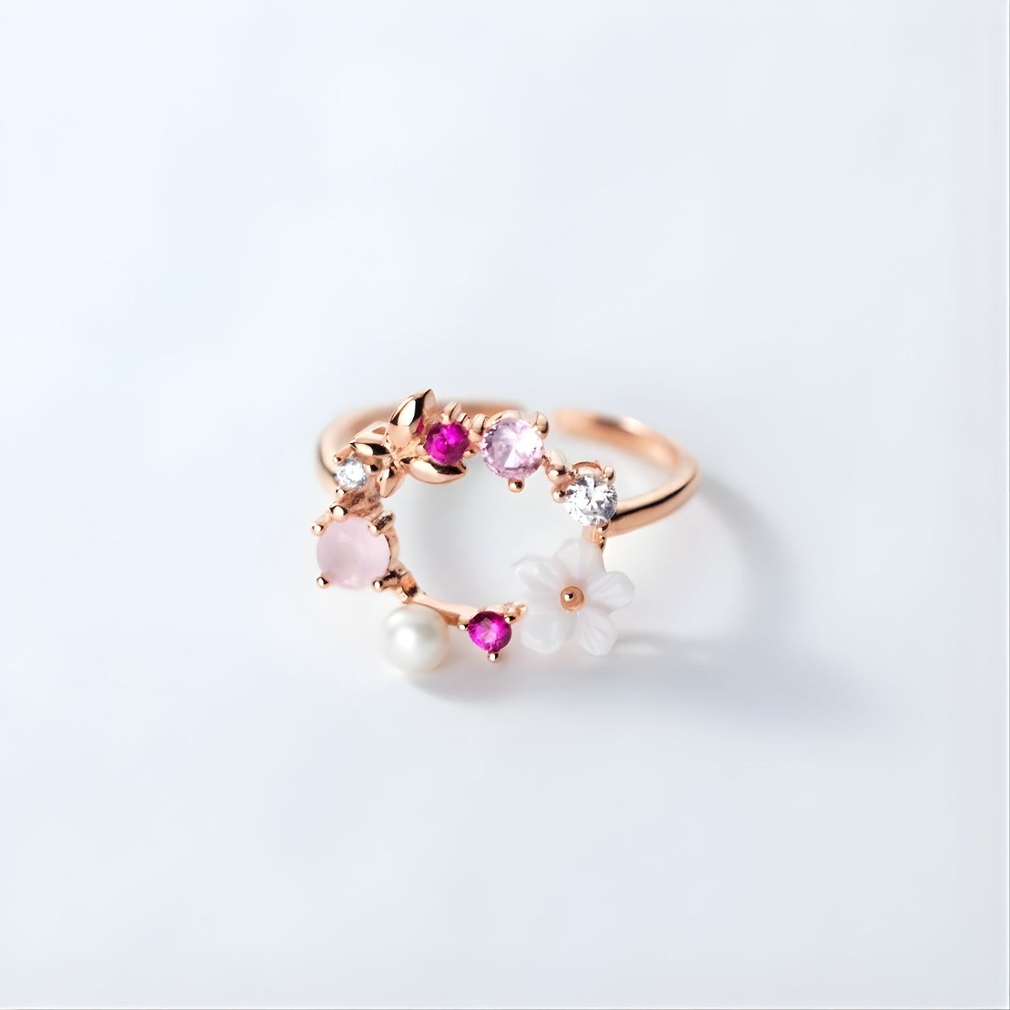 Bague Couronne de Fleurs