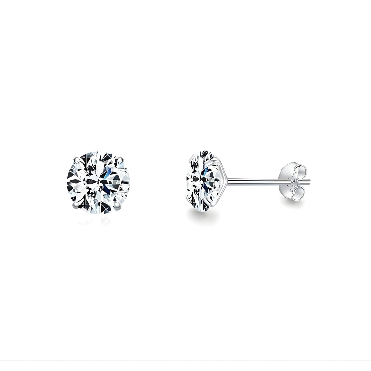 Clous d'oreilles Argent