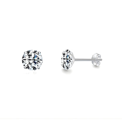 Clous d'oreilles Argent