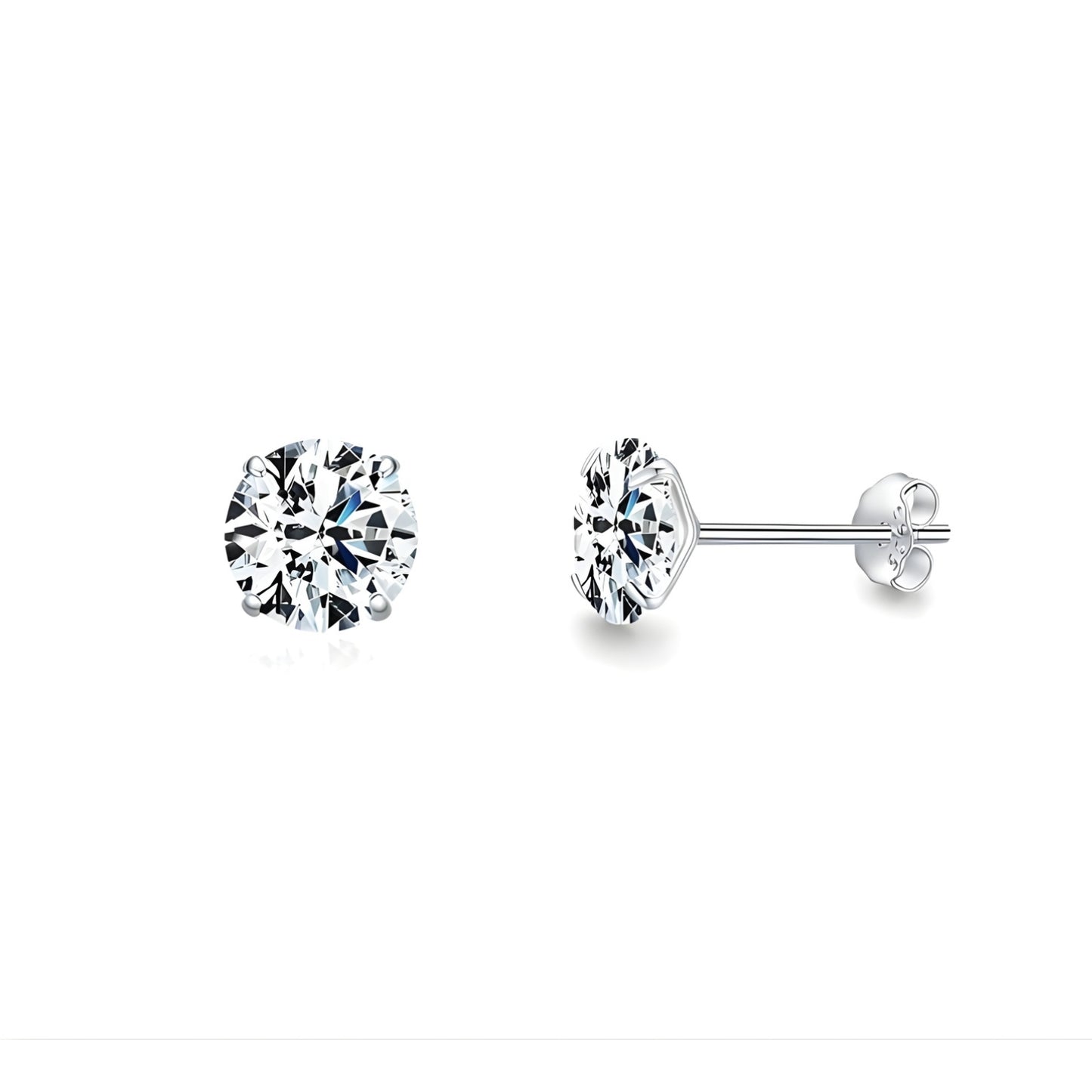 Clous d'oreilles Argent